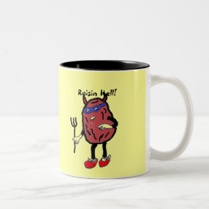 De Café Em Dois Tons CX inferno da passa! Caneca