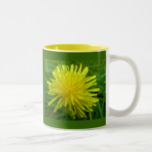 De Café Em Dois Tons Dandelion 11 Oz. Caneca