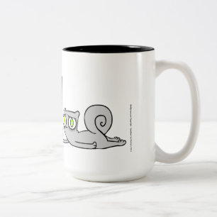 De Café Em Dois Tons Demasiado cansado ao cuidado: Espumoso a caneca do