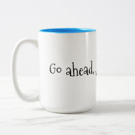 De Café Em Dois Tons Derrame a caneca do chá - presente perfeito!