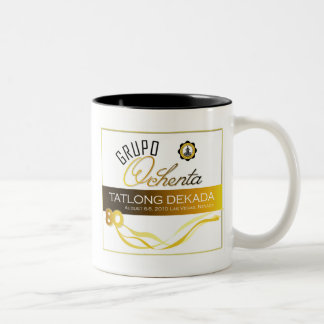 De Café Em Dois Tons Design 6 da caneca