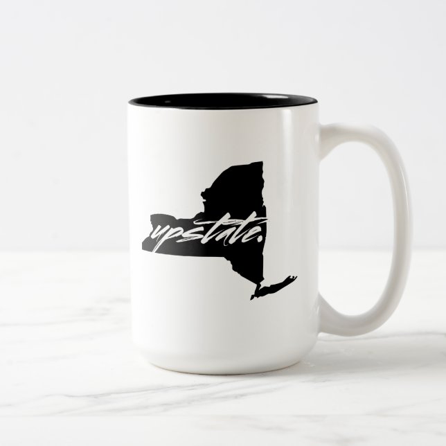 De Café Em Dois Tons Do norte do estado caneca (Direita)