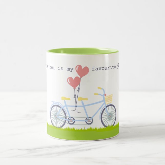 De Café Em Dois Tons É junto meu lugar favorito a ser caneca (Centro)