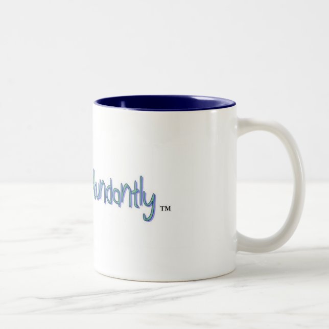 De Café Em Dois Tons Envelhecendo abundante a caneca (Direita)