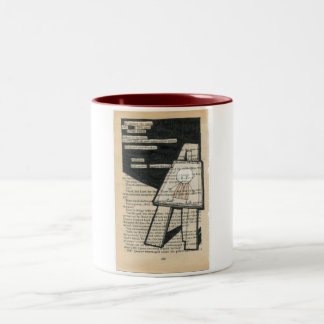 De Café Em Dois Tons Escalou as escadas… a caneca do tambor do biscoito