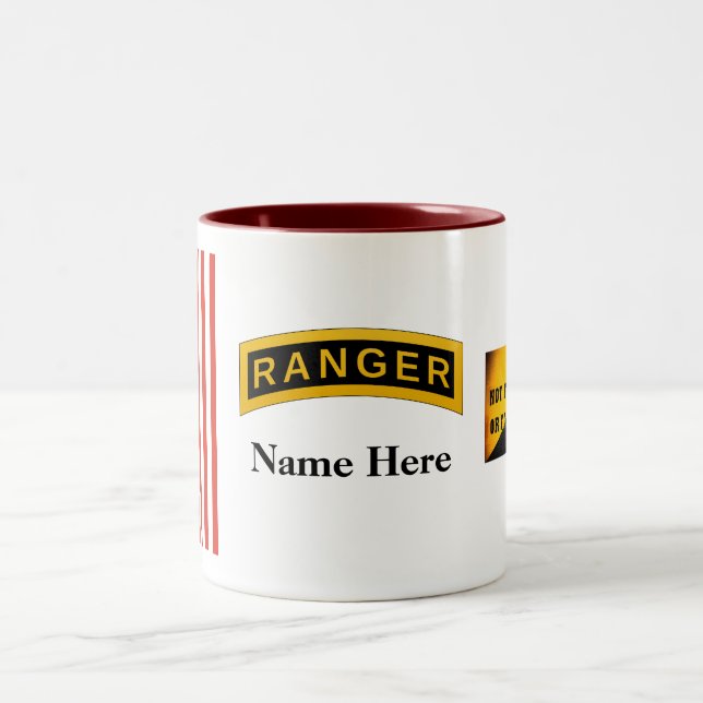 De Café Em Dois Tons Escola da guarda florestal do exército - caneca do (Centro)