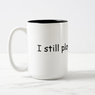De Café Em Dois Tons Eu ainda jogo com caneca dos trens
