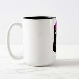 De Café Em Dois Tons Eu Amo-Me 15 Oz. Caneca