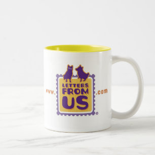 De Café Em Dois Tons "Eu apoio caneca da protecção animal"