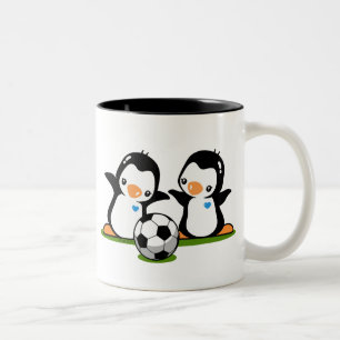 De Café Em Dois Tons Eu gosto da caneca do futebol