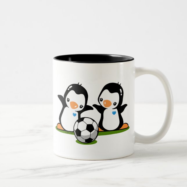 De Café Em Dois Tons Eu gosto da caneca do futebol (Direita)