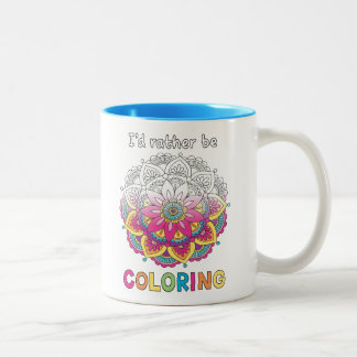 De Café Em Dois Tons Eu preferencialmente estaria colorindo a caneca