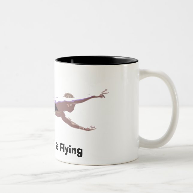 De Café Em Dois Tons Eu preferencialmente estaria voando a caneca (Direita)
