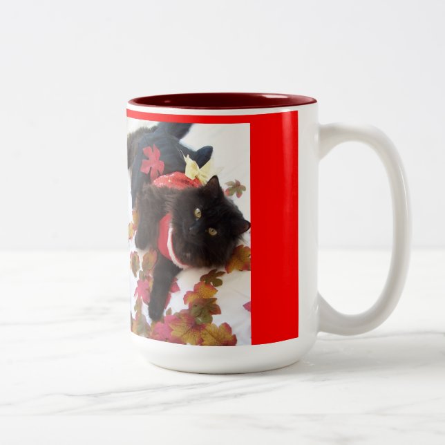 De Café Em Dois Tons Eu sobrevivi à menopausa!! CANECA (Direita)