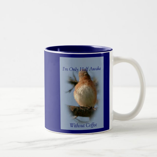 De Café Em Dois Tons Eu sou caneca acordada somente meia (Direita)