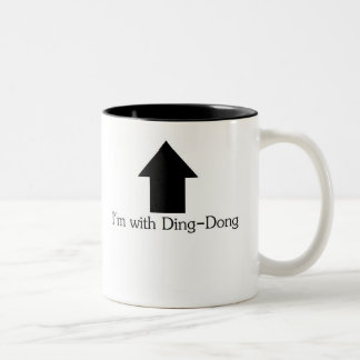 De Café Em Dois Tons Eu sou com caneca do Ding-Dong