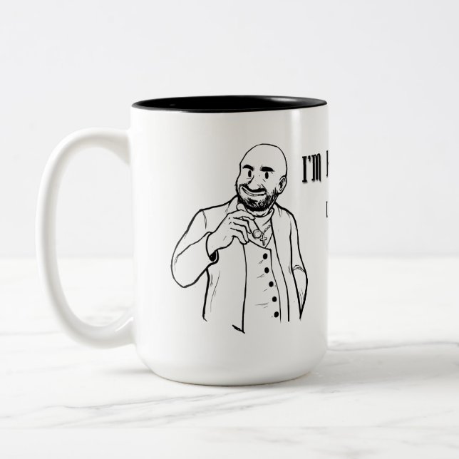 De Café Em Dois Tons Eu sou Konstantin Sokolov, e eu sou uma caneca (Esquerda)