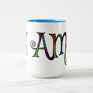 De Café Em Dois Tons Eu sou rico duas caneca tonta