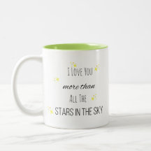 Eu Te Amo Mais Do Que As Estrelas Na Caneca Do Céu