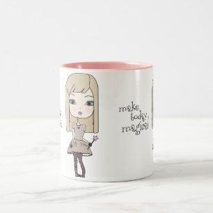 De Café Em Dois Tons Faça hoje a caneca mágica