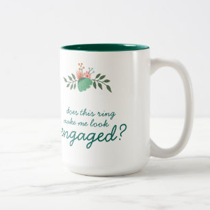 De Café Em Dois Tons Faz este anel fazem-me olhar a caneca contratada