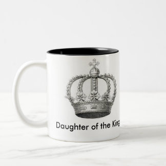 De Café Em Dois Tons Filha do rei Caneca