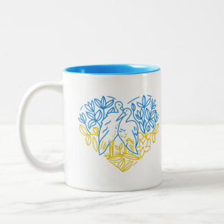 De Café Em Dois Tons Fique com a caneca da Ucrânia