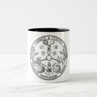DE CAFÉ EM DOIS TONS FREEMASON DA CANECA DO VITRÍOLO
