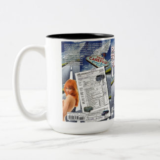 De Café Em Dois Tons Funcionamento da caneca comemorativa do colector