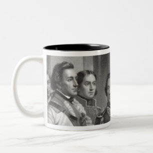De Café Em Dois Tons Generais da caneca George Washington
