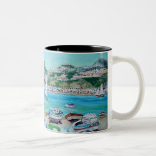 De Café Em Dois Tons Giardini Naxos - caneca