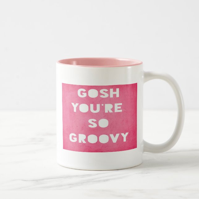 De Café Em Dois Tons Gosh, caneca Groovy (Direita)