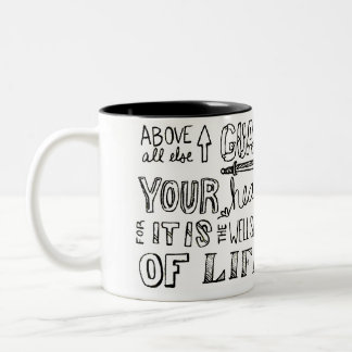 De Café Em Dois Tons Guarde sua caneca do coração