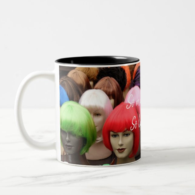 De Café Em Dois Tons HAMbWG - Caneca - Perucas (Esquerda)