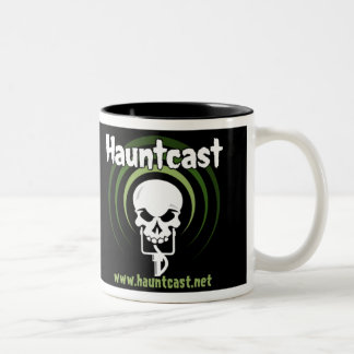 De Café Em Dois Tons Hauntcast 15oz. Caneca do Dois-Tom