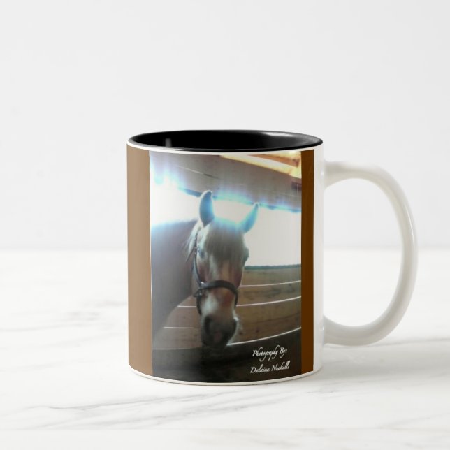 De Café Em Dois Tons Howdy caneca (Direita)