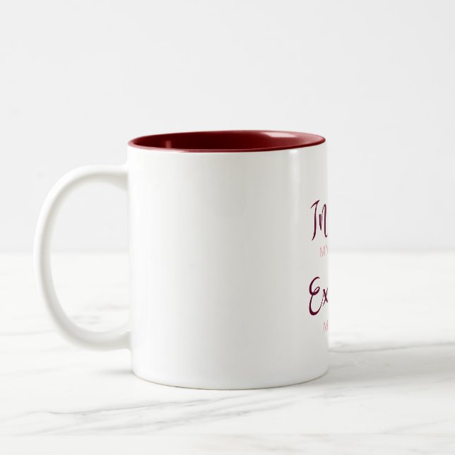 De Café Em Dois Tons Inalar Meus Sonhos — 11 Oz. Caneca (Esquerda)