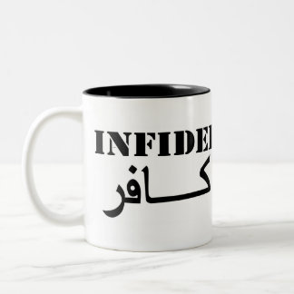 De Café Em Dois Tons INFIEL… Caneca