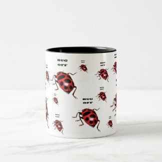 De Café Em Dois Tons INSETO FORA da caneca