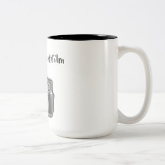 De Café Em Dois Tons #istillshootfilm + caneca da câmera