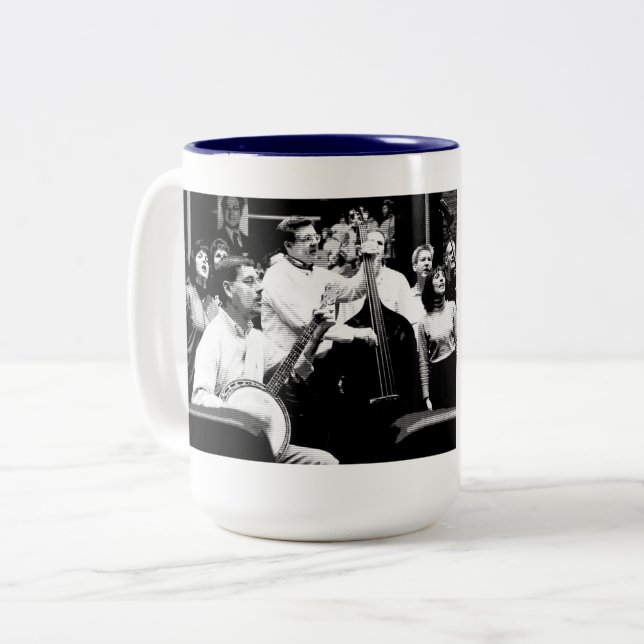 De Café Em Dois Tons IUppers 2023 caneca comemorativa (Frente Esquerda)