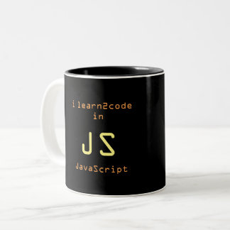 De Café Em Dois Tons Javascript Ninja 1 caneca preta