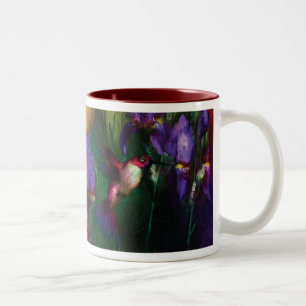 De Café Em Dois Tons Jóias da caneca do verão
