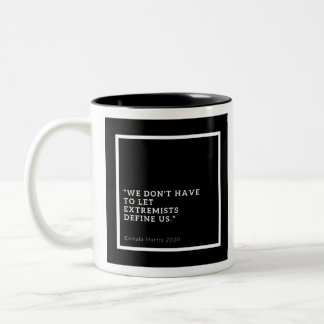 De Café Em Dois Tons Kamala Harris cita a caneca 2020