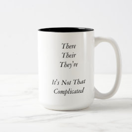 De Café Em Dois Tons Lá, seu, são caneca