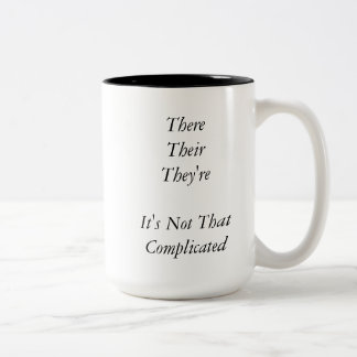 De Café Em Dois Tons Lá, seu, são caneca