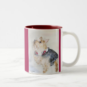De Café Em Dois Tons Maggie… com… tinir Bels! … Caneca