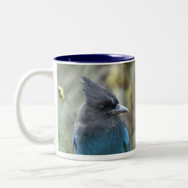De Café Em Dois Tons Mama Azul Caneca (Esquerda)