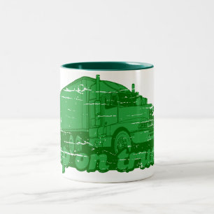 De Café Em Dois Tons Mantenha na caneca do truckin