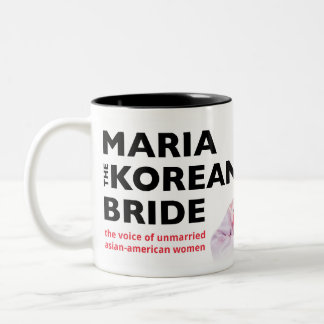 De Café Em Dois Tons Maria a caneca coreana da noiva